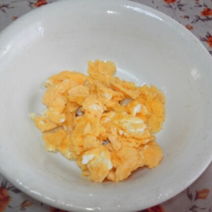こんにちゎ～♪朝食のトーストと一緒にいただきました♡レンジで簡単だし美味しかったです(*^_^*)